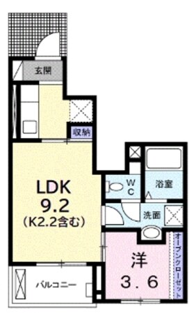 イセソラージュBの物件間取画像